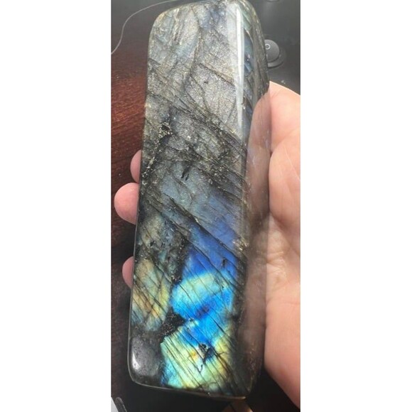 Beautiful Labradorite Rectangular Free Form - Picture 1 of 8